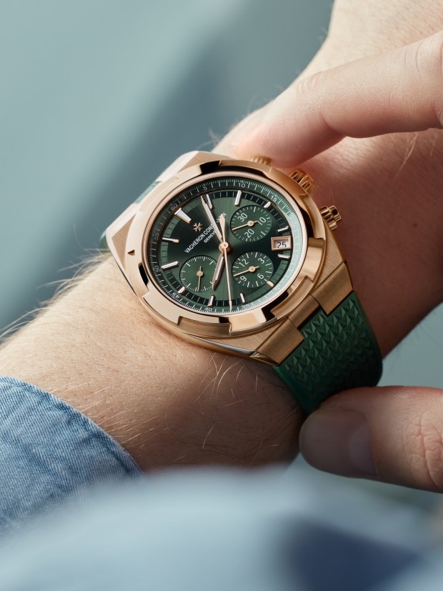 Overseas chronograph 42.5 mm Pink Gold